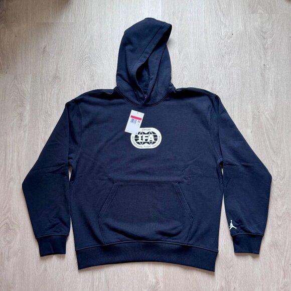 Nike Jordan World of Flight Philly Hoodie - Black / Adult Large - Picture 2 of 5